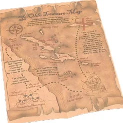 Pirate Treasure Map<Party Delights New