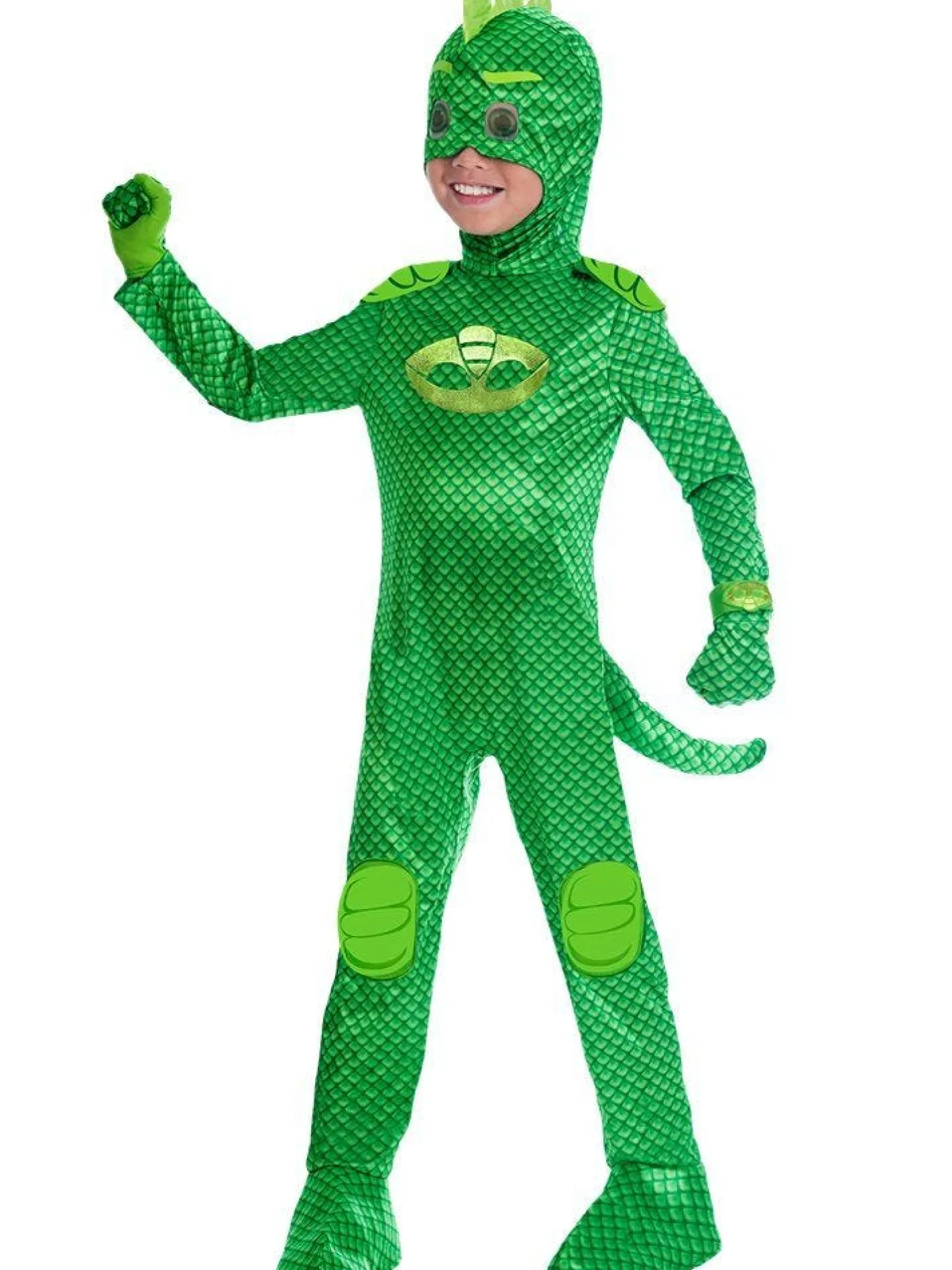 Kids' Party Delights Kids'<Pj Masks Gekko Deluxe - Child Costume