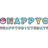 Pokemon 'Happy Birthday' Paper Letter Banner - 2.1M<Party Delights