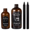 Party Delights Halloween Home Decor<Potion Label Jars Candle Holders (2Pk)