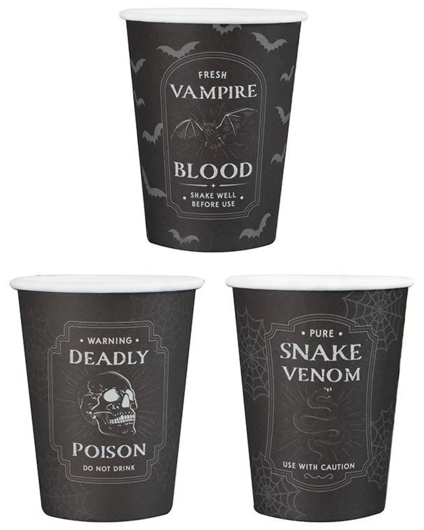 Party Delights Tableware<Potion Labels Paper Cups (8Pk)