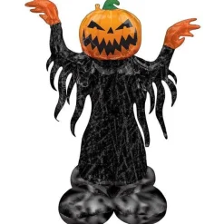 Party Delights Balloons<Pumpkin Head Ghost Airloonz Balloon - 53"