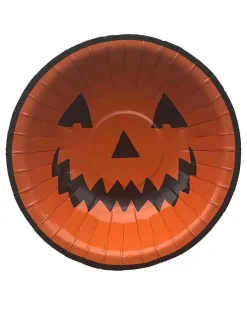 Party Delights Tableware<Pumpkin Paper Bowls - 16Cm (10Pk)