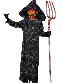 Kids' Party Delights Kids'<Pumpkin Reaper Boy - Child Costume