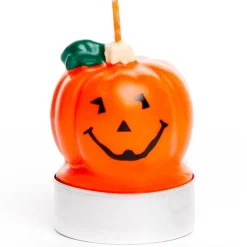 Party Delights Lights<Pumpkin Tea Light Candles - 5Cm (3Pk)