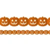 Party Delights Hanging Decorations<Pumpkin Tissue Paper Garland - 3M