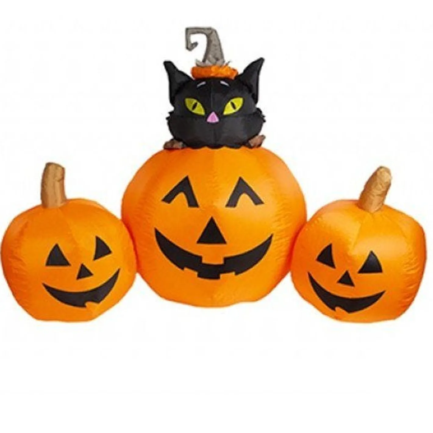 Party Delights Props<Pumpkins With Black Cat - 1.8M
