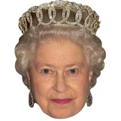 Queen Elizabeth Masks (6Pk)<Party Delights Clearance
