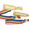 Rainbow Equality Wristbands (5Pk)<Party Delights