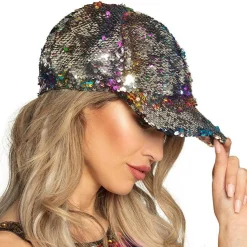 Rainbow Reversible Cap<Party Delights
