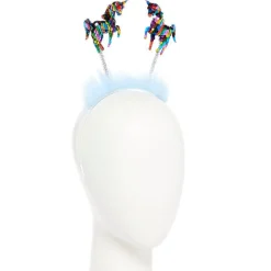 Rainbow Unicorn Sequin Headband<Party Delights Outlet