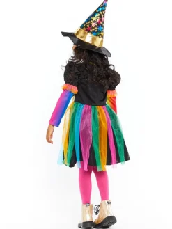 Kids' Party Delights Kids'<Rainbow Witch - Child Costume