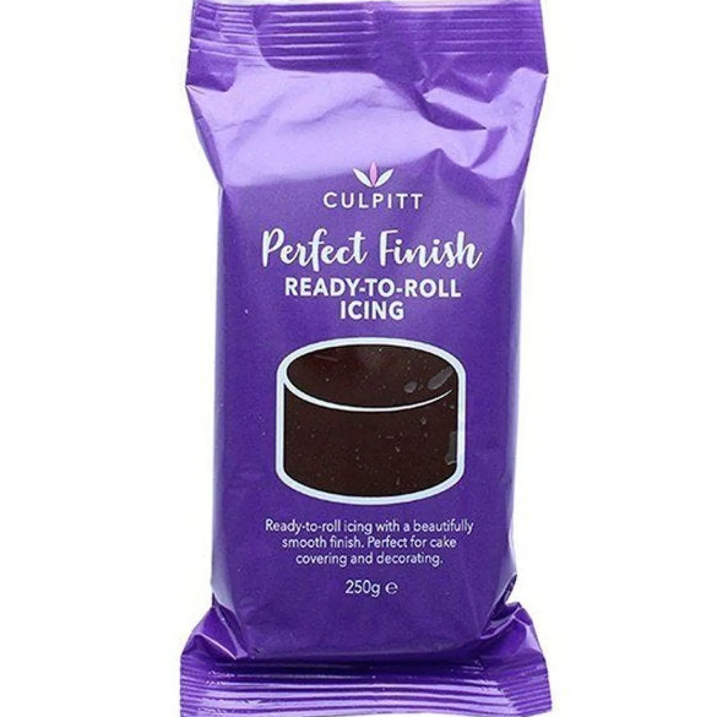 Ready To Roll Chocolate Brown Icing - 250G<Party Delights Clearance