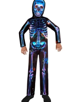 Kids' Party Delights Kids'<Recycled Neon Skeleton - Child Costume