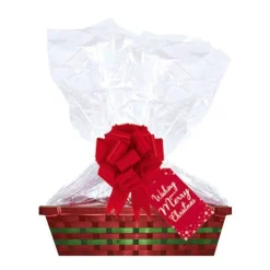 Party Delights Gift Wrapping<Red & Green Hamper Kit