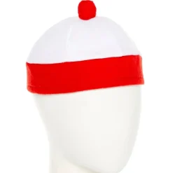 Red & White Hat - Child<Party Delights Discount