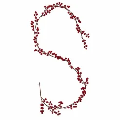 Red Berries Foliage Garland - 1.8M<Party Delights New