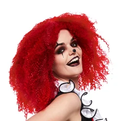 Women's Party Delights Women's<Red Crimped Wig