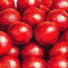 Party Delights Christmas Sweets<Red Foil Chocolate Balls X25