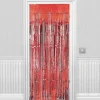 Red Foil Door Curtain - 2.4M X 92Cm<Party Delights