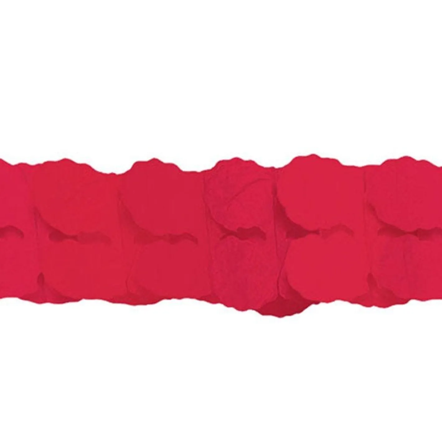 Red Paper Garland - 3.65M<Party Delights New