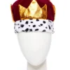 Red Plush King's Crown<Party Delights Discount