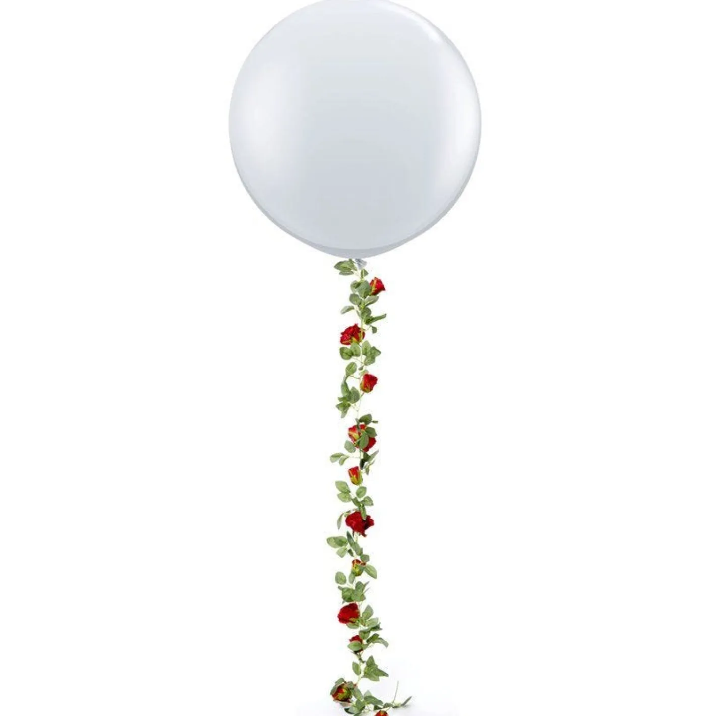 Red Rose Garland - 1.75M<Party Delights New