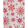 Party Delights Gift Wrapping<Red Snowflake Cello Bags 10Cm X 15Cm (25Pk)