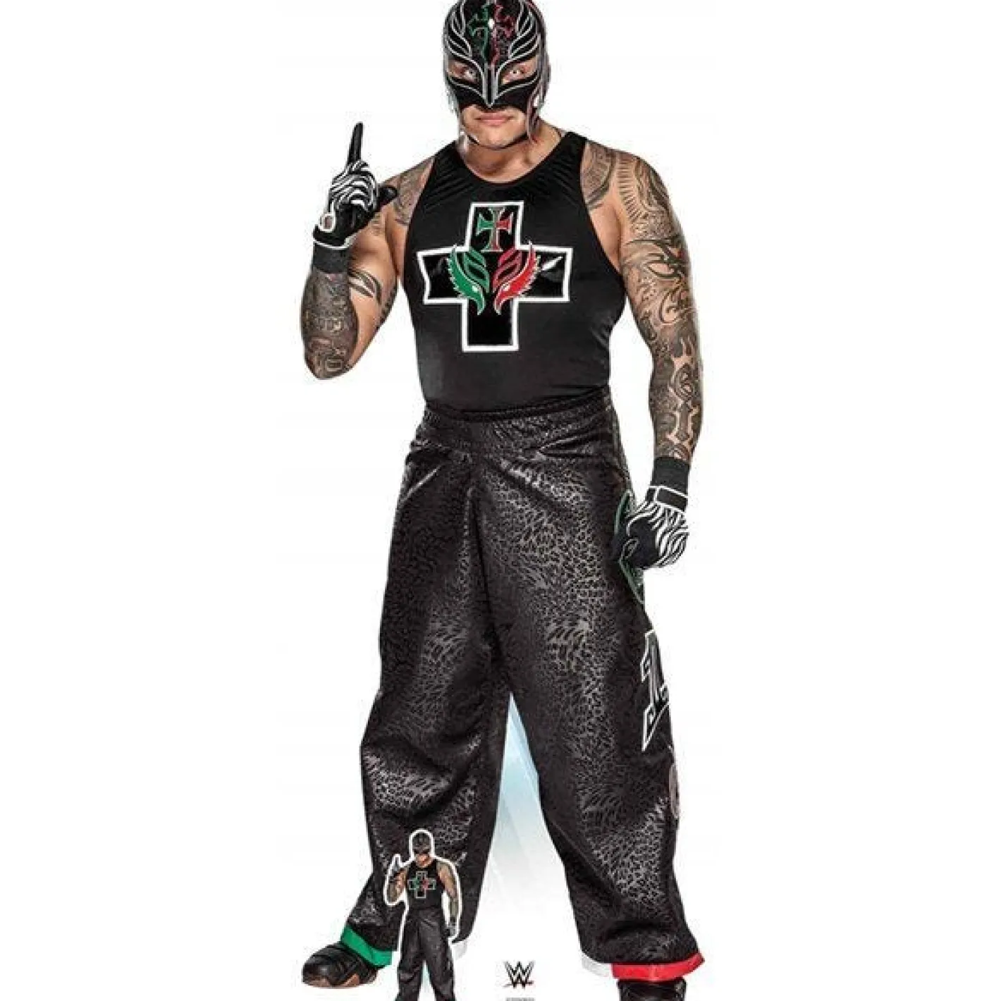 Rey Mysterio Wwe Cardboard Cutout - 169Cm X 69Cm<Party Delights Discount