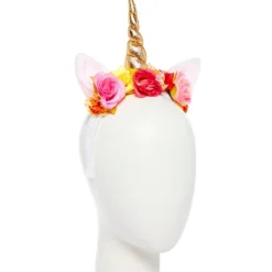 Rose Flower Unicorn Headband<Party Delights