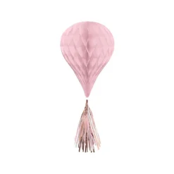 Rose Gold Blush Mini Honeycombs With Tassels - 30Cm (3Pk)<Party Delights New