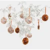 Rose Gold Dot Tree Decoration Pinwheels (10Pk)<Party Delights Outlet