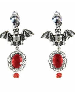 Women's Party Delights Women's<Ruby Bat Earrings