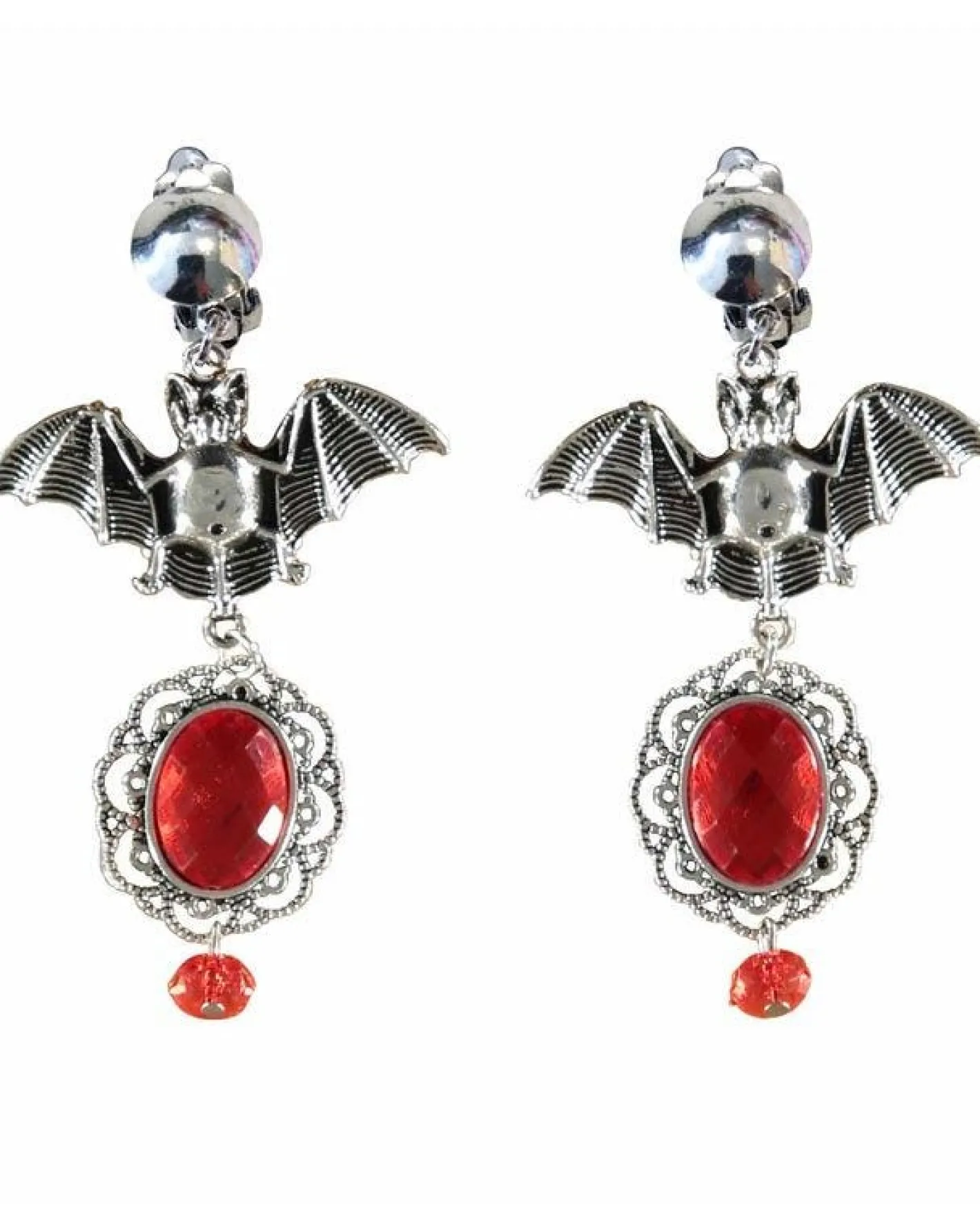 Women's Party Delights Women's<Ruby Bat Earrings
