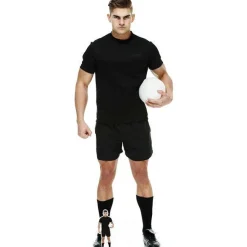 Rugby Player Cardboard Cutout - 188Cm X 72Cm<Party Delights Online