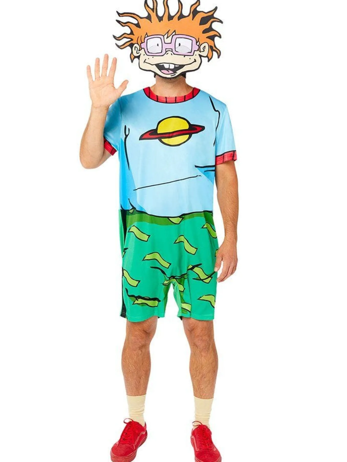 Party Delights Couples' Costumes<Rugrats Chuckie - Adult Costume