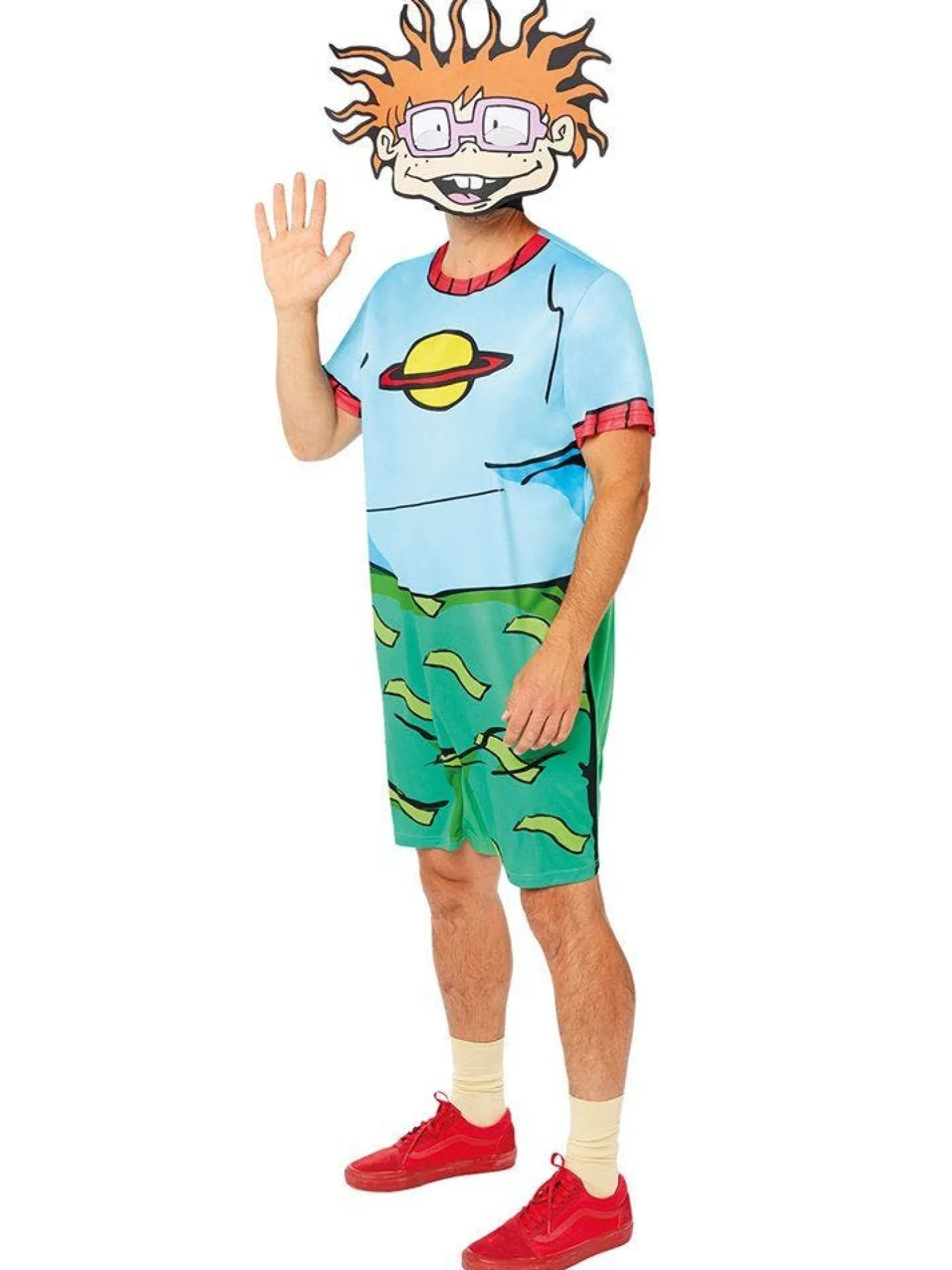 Party Delights Couples' Costumes<Rugrats Chuckie - Adult Costume