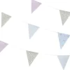 Rustic Country Floral Paper Bunting - 10M<Party Delights Outlet