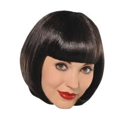 20S Black Flapper Wig<Party Delights Hot