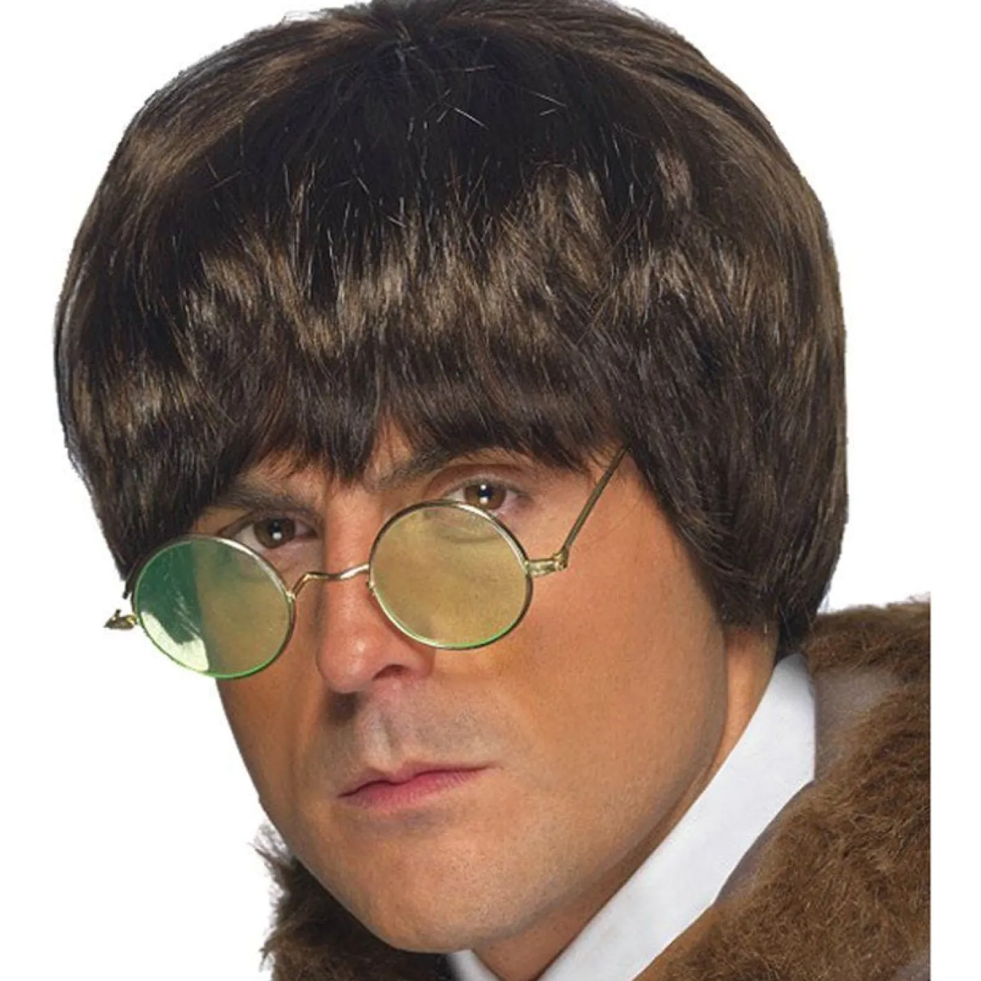 90S Brown Britpop Wig<Party Delights Online