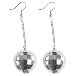 70's Disco Ball Earrings<Party Delights Hot