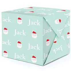 Party Delights Gift Wrapping<Santa Christmas Personalised Wrapping Paper - 62 X 100Cm Sheet