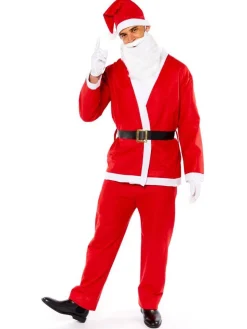 Men's Party Delights Men's<Santa Suit - Adult Costume