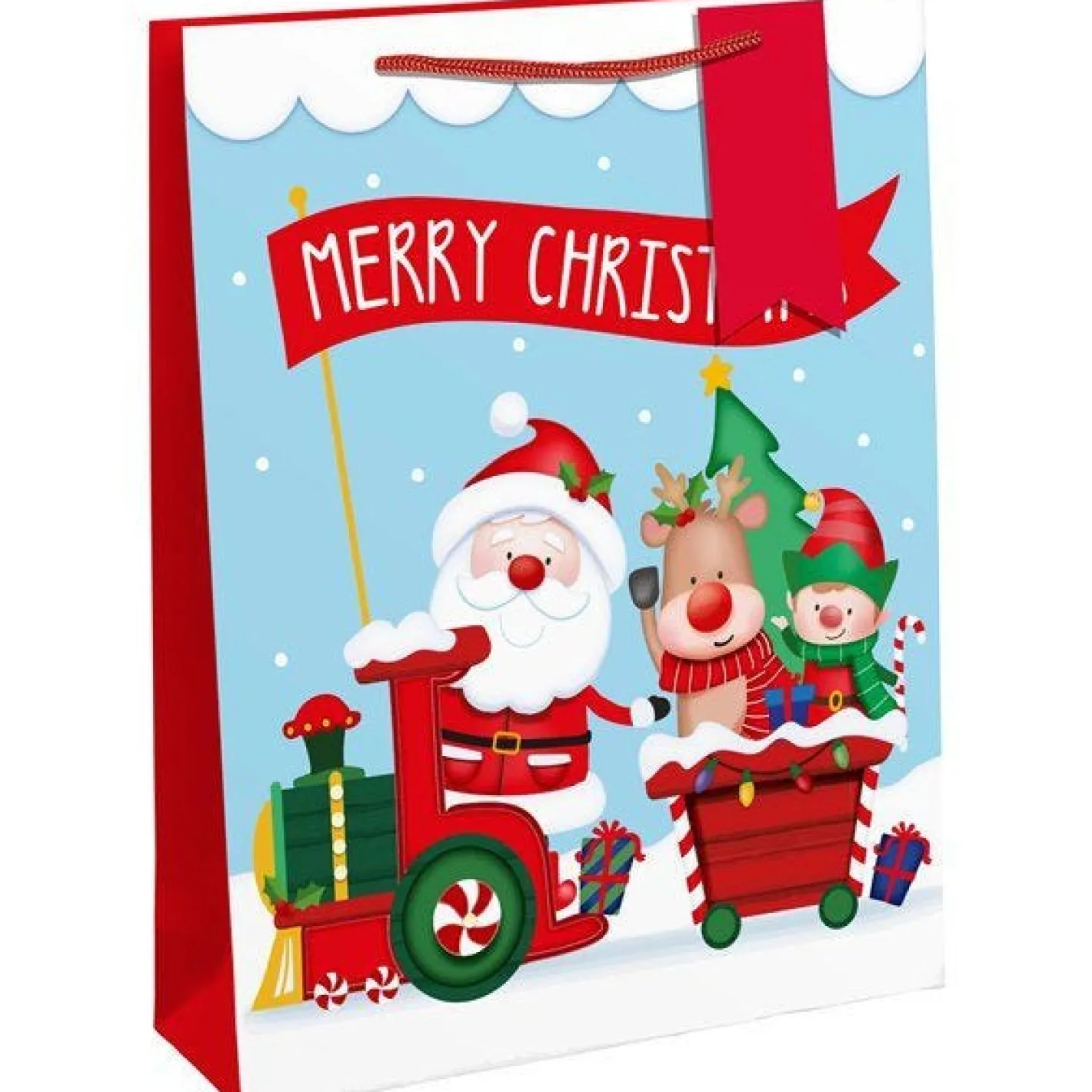 Party Delights Gift Wrapping<Santa Train Gift Bag - Extra Large