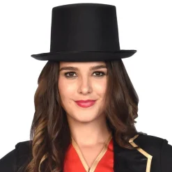 Satin Look Top Hat<Party Delights Sale