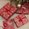 Party Delights Gift Wrapping<Sausage Dog Christmas Wrapping Paper Kit - 2 Sheets (70Cm X 50Cm) With Tags & Ribbon