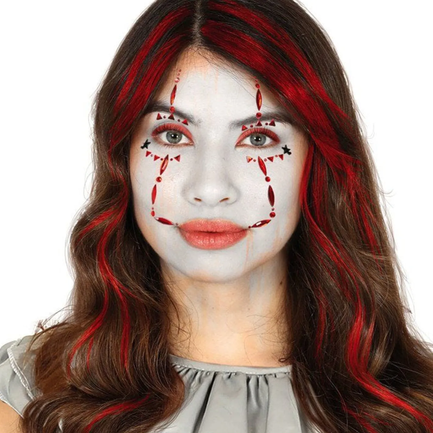 Women's Party Delights Women's<Scary Clown Face Gems