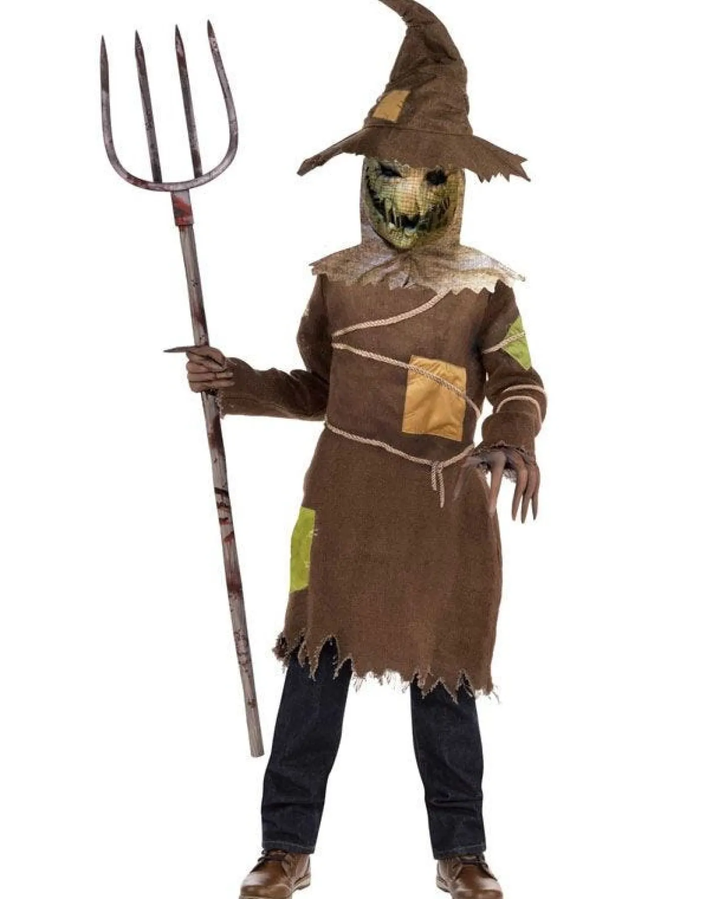 Kids' Party Delights Kids'<Scary Scarecrow - Childs Costume