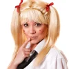 School Girl Pigtail Wig - Blonde<Party Delights