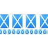 Scottish Flag Fabric Bunting - 6M<Party Delights Clearance